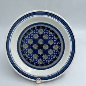 Vintage Royal Doulton Plate 6.75 inches set of 6 Tangier LS 1005 Blue and White